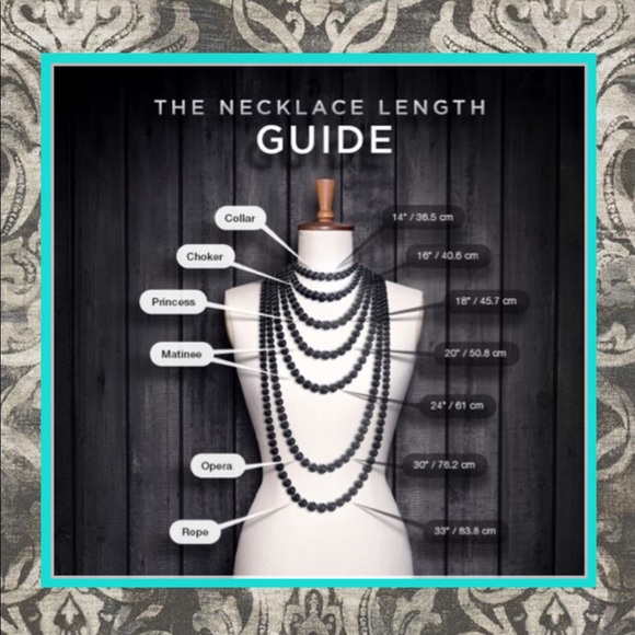 🦋NECKLACE GUIDE🦋 - Picture 1 of 12